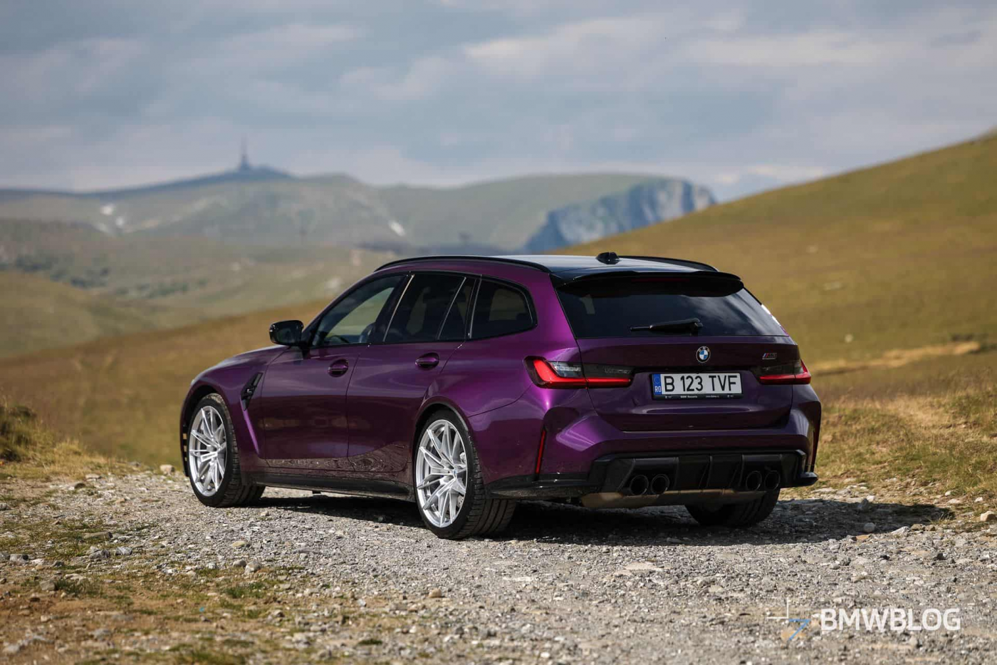 BMW M3 Touring Competition 2025 — вид сзади