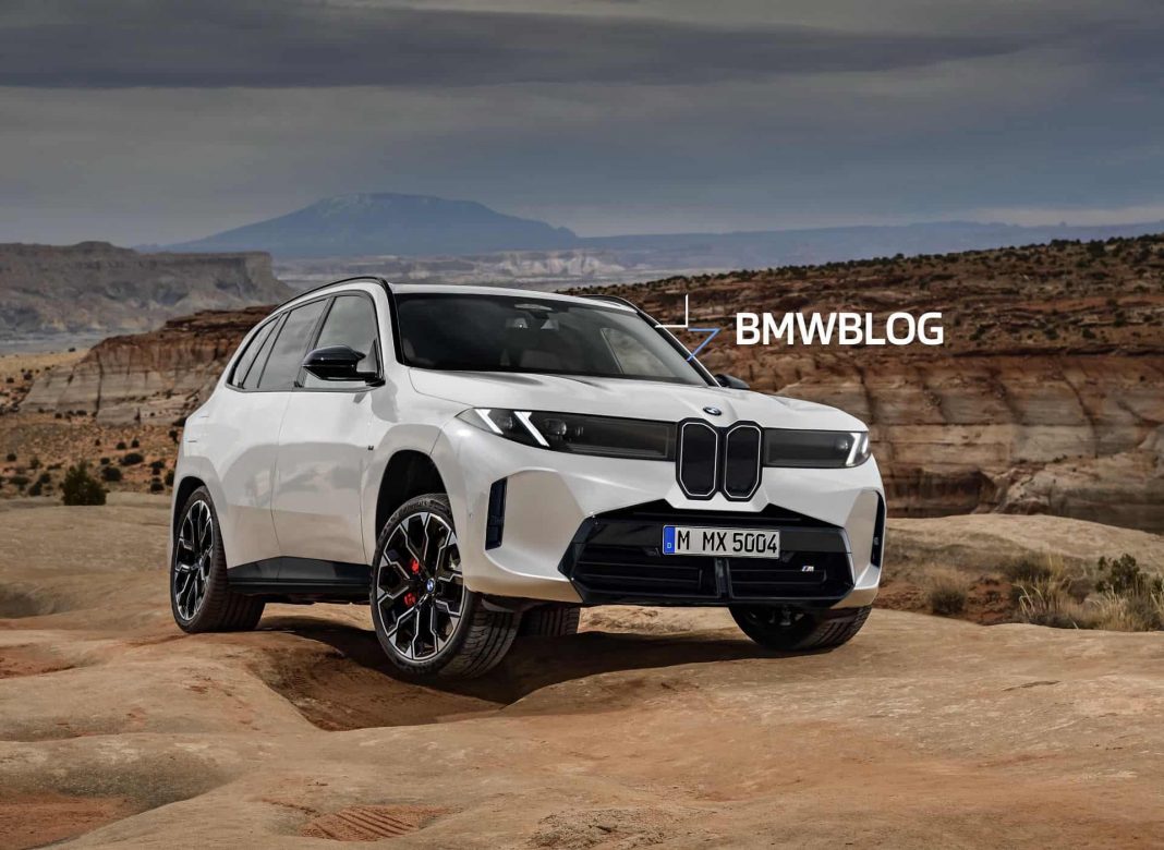 Рендер BMW X5 2027 года