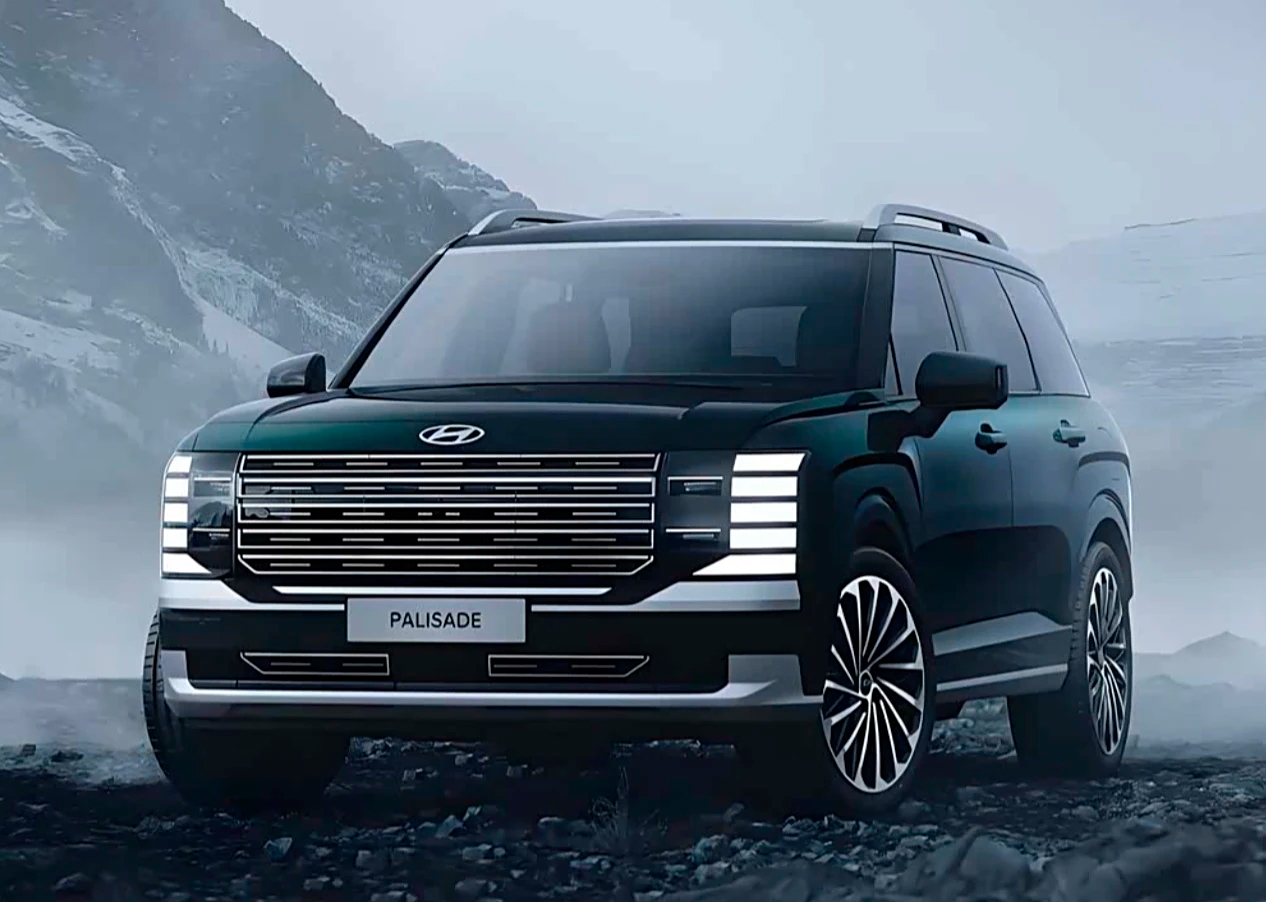 Hyundai Palisade 2026 года в фирменной расцветке