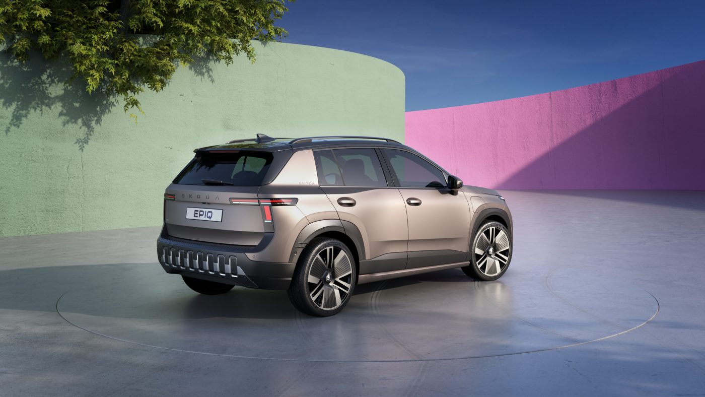 Škoda Epiq — вид сзади
