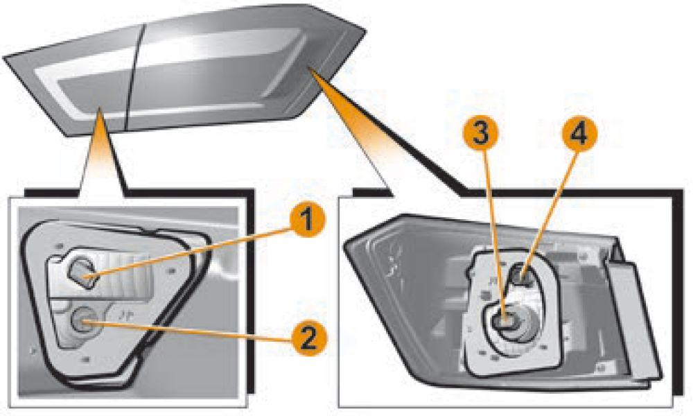 Рис. 13. Задние фонари