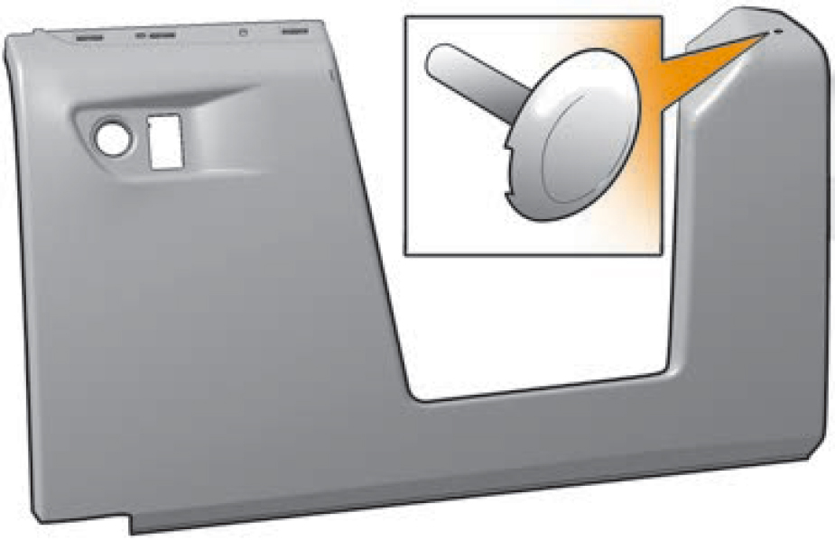 Рис. 2. Крышка блока предохранителей