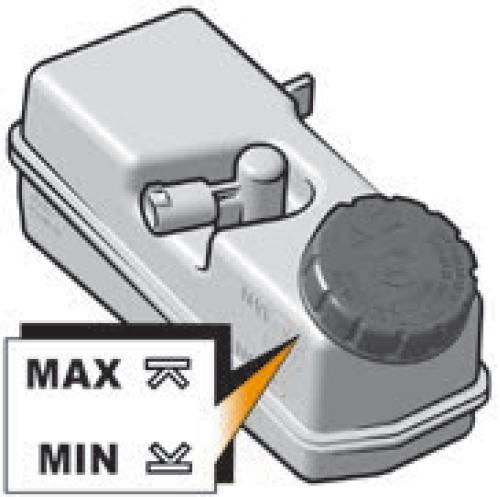 Рис. 6. Бачок гидропривода тормозов