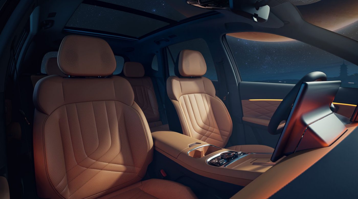 Передний ряд сидений Belgee X80 PHEV
