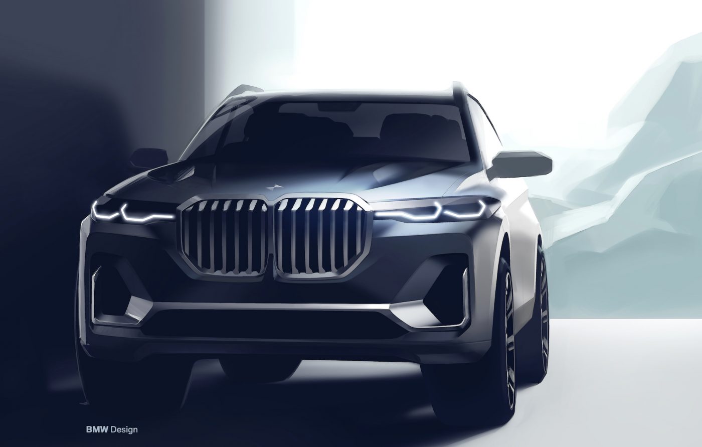 Скетч BMW X7