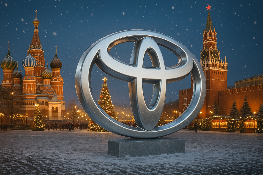 Toyota in Moscow Toyota готовит возвращение в Россию: состоялась закрытая встреча с дилерами