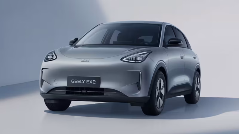 В Белоруссии открыли предзаказы на электрокроссовер Geely EX2 по цене от 1,2 млн рублей
