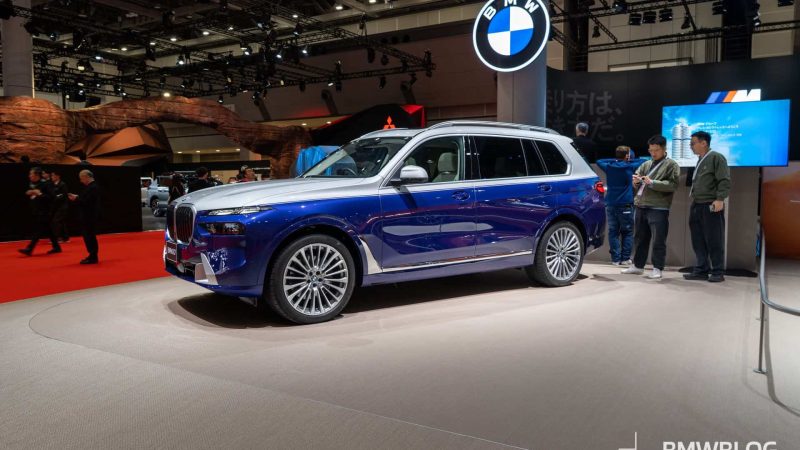 Война оттенков: двухцветный BMW X7 бросает вызов Mercedes-Maybach
