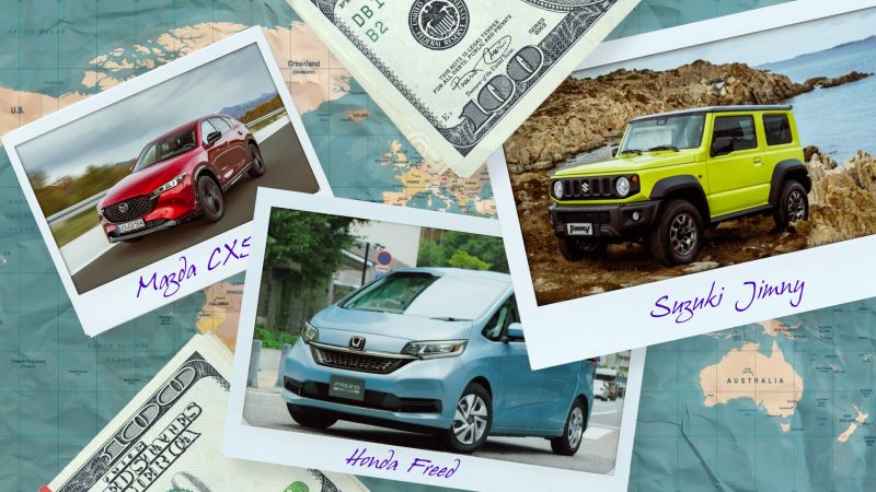 Mazda CX-5, Honda Freed и Suzuki Jimny: какие модели везли в Россию физлица в январе 2026 года