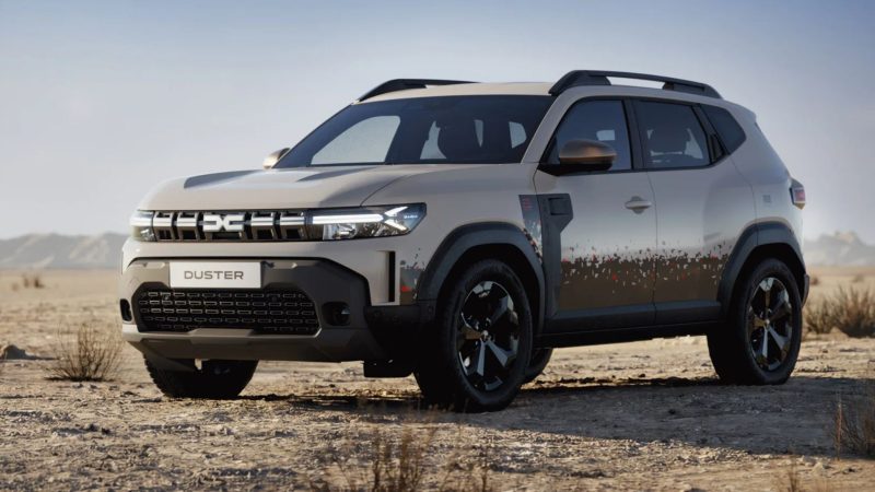 1500 км без дозаправки и 154 силы: специальный Dacia Duster для пустыни вышел тиражом 500 штук