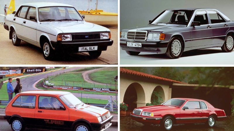 Ностальгические фото забытых классических автомобилей великих 80-х