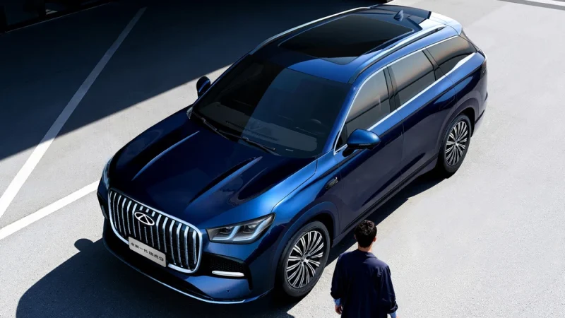 Chery показала обновлённый Tiggo 9: новый дизайн, изменённый салон и прежний мотор