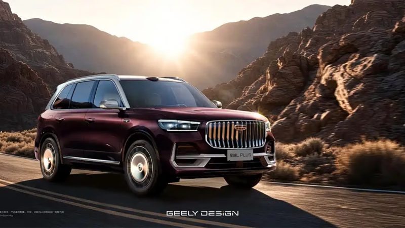 Вершина эволюции Geely Monjaro: двухцветный кузов как у Maybach и лидар на крыше