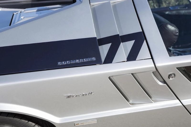 Утонченность в каждой детали Maserati Boomerang