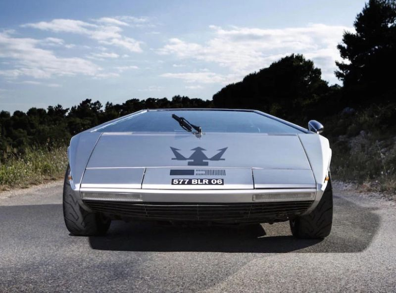 Maserati Boomerang, вид спереди