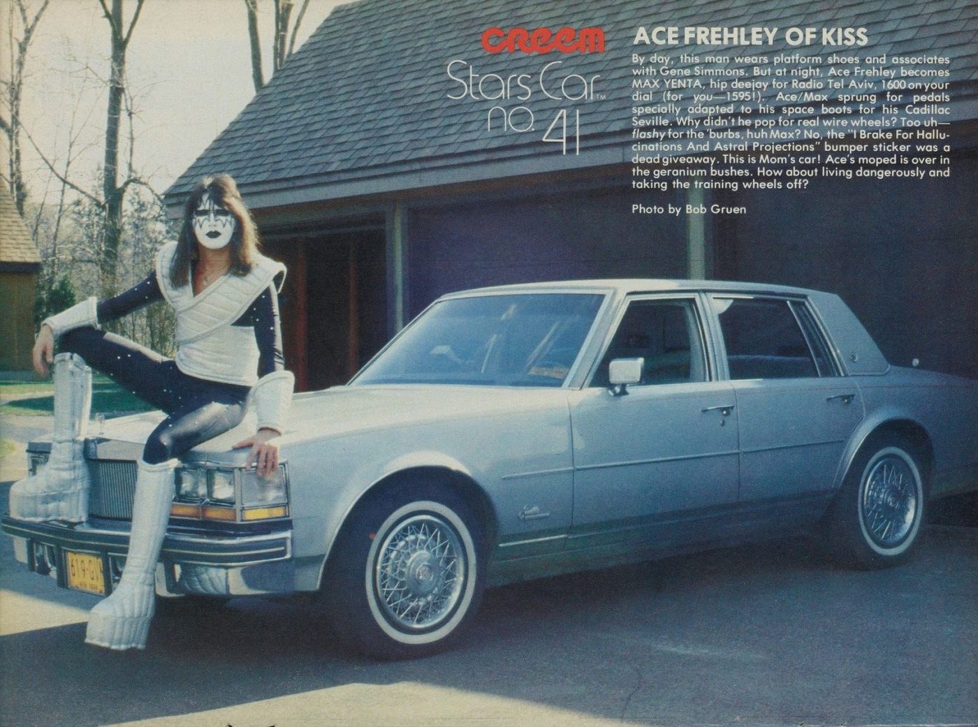 Cadillac Seville и Эйс Фрейли, фото Боб Грюэн