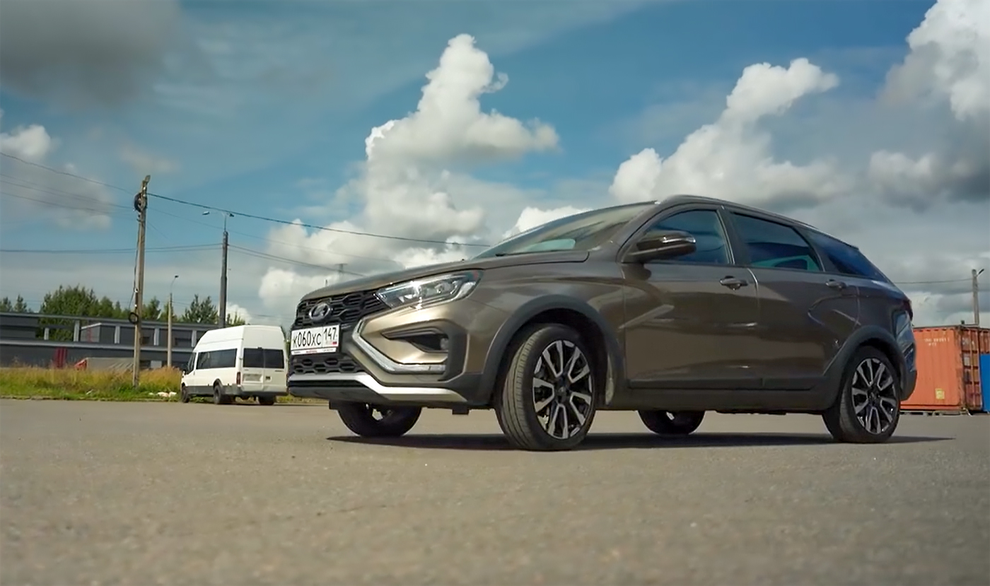 Российский умелец построил полноприводный гибрид на базе Lada Vesta