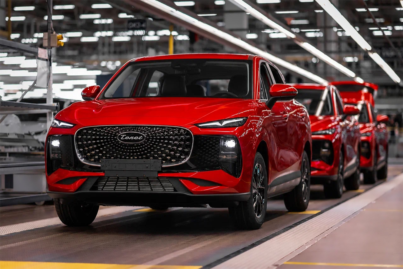 Производство кроссовера Tenet Plus L4 запустили на бывшем заводе Hyundai в Сестрорецке
