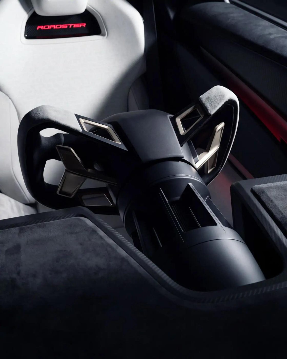 Космический руль Эктерьер Tesla Roadster